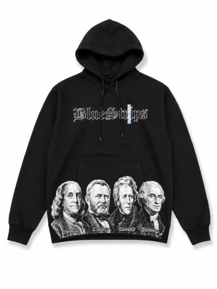 Blue Strips LA Hoodie Dead Presidents