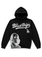 Blue Strips LA MLB Classic BLk Hoodie