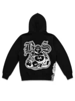 Blue Strips LA MLB Classic BLk Hoodie
