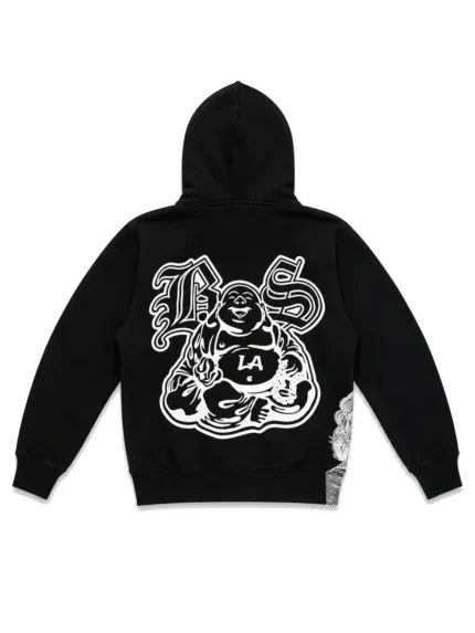 Blue Strips LA MLB Classic BLk Hoodie