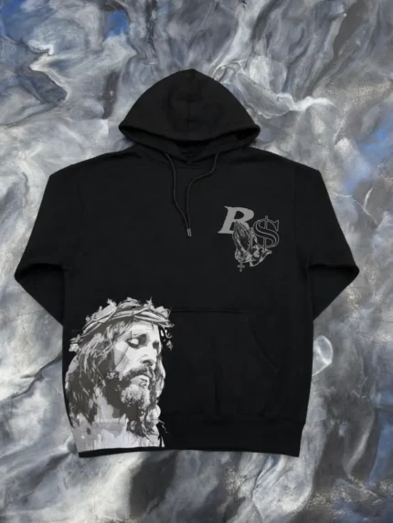 Blue Strips LA Mary Jesus BS Hoodie GH