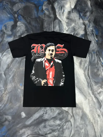 Blue Strips LA Pablo Escobar Tee Red