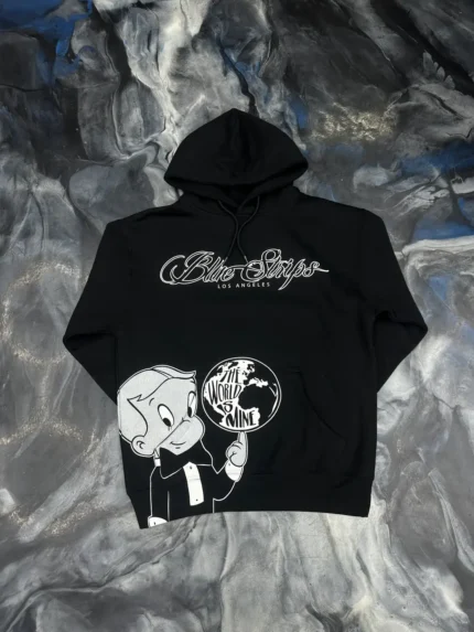 Blue Strips LA RR Escobar Hoodie BS Blk