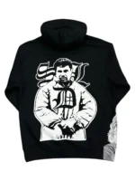 Blue Strips LA SDL Chapo Hoodie BLK