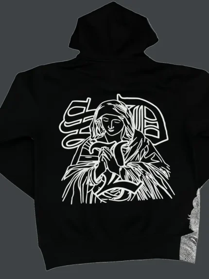 Blue Strips LA VGN Bluestrips Black Classic Hoodie