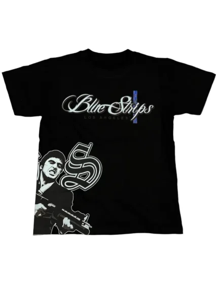 Bluestrips SDL Scarface Tee B$ Blk
