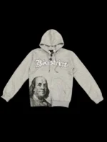 SDL x Bluestrips Rhinestone Gry #CHAPO Hoodie