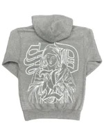 Sdl X BS Jesus Grey Hoodie
